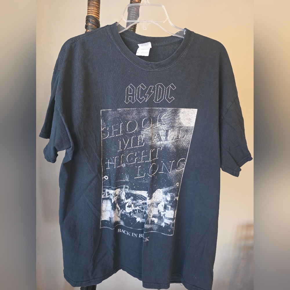 AC/DC Black Graphic T-Shirt